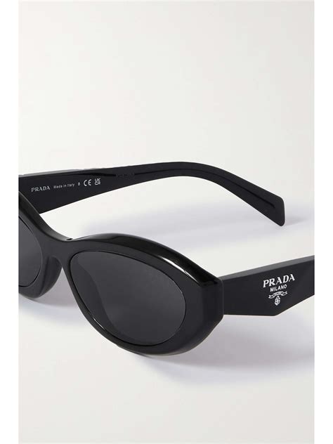 prada oval sunglasses black|prada sunglasses black friday sale.